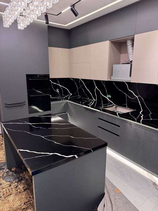 Столешницы из искусственного камня кварс акрил