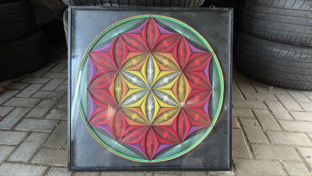 String Art Mandala