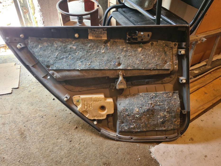 Обшивка задний двери