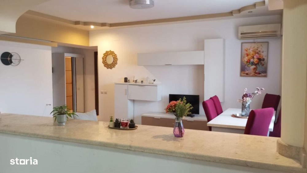 Apartament spatios, 98mp,etj.1mobilat si utilat, Bulevardul Pipera 131