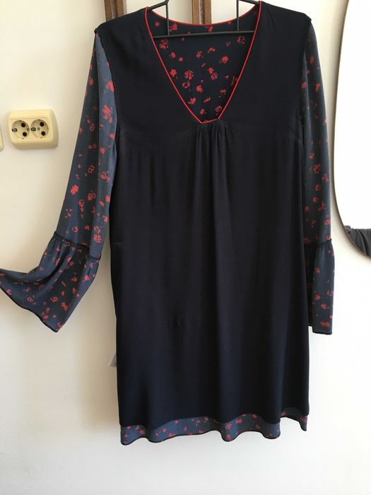 Рокля, НОВА, сезон пролет-есен,дълъг ръкав,марка  SUD EXPRESS, Франция