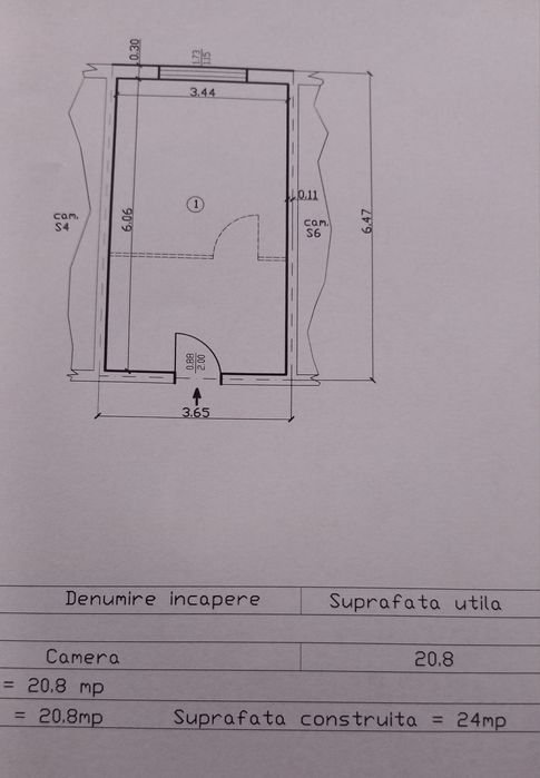 De vânzare garsonieră