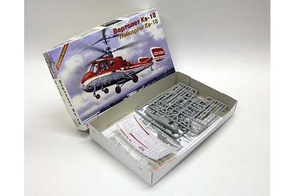 Сборная модель вертолета Ка-18 (Амодел, 1:72)