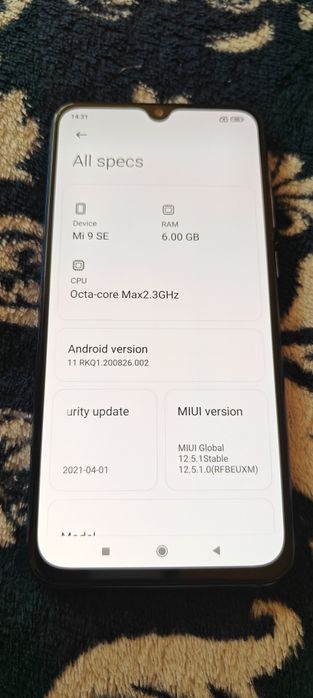 Xiaomi mi 9se impecabil.