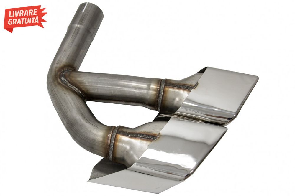 Ornamente toba Audi Q7 4M (2015-2019) SQ7 Design Chrome doar pentru Be