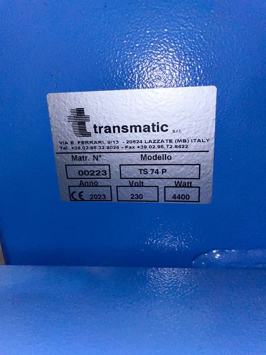 Presa termica sublimare profesionala Transmatic TS 74 P - 50x74cm
