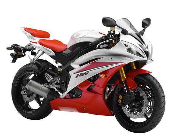 Стикери Yamaha R6 трето поколение 2006г-2007г лепенки Ямаха р6 rj11