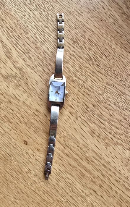 Ceas Fossil original suflat cu aur