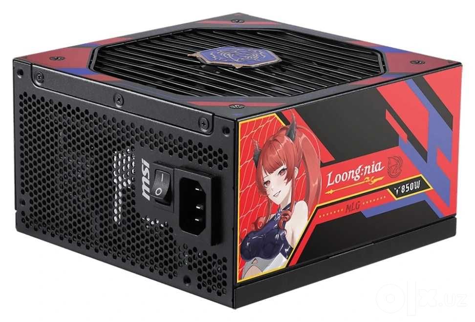 - Блок питания MSI MAG A850GL PCIE5 Monster Hunter / MLG Edition 850W