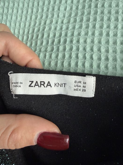 Зелено боди Zara