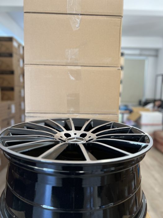 Jante Noi stil turbine R17 pentru Mercedes C A CLA GLA B V VITO E GLB