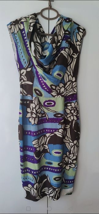 Rochie Escada matase naturala