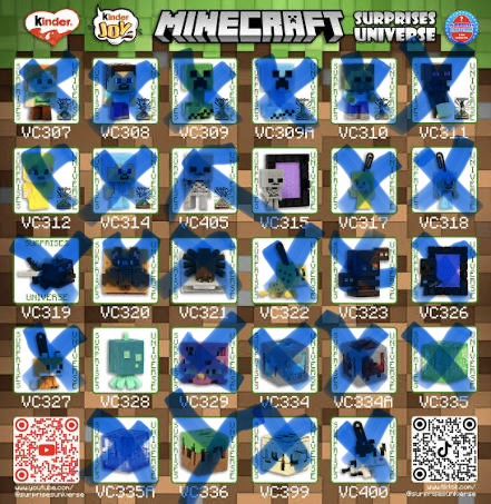 Kinder Minecraft Киндер Майнкрафт обмен