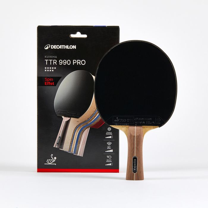 Paletă de tenis de masă Ttr 990 Pro spin - produs resigilat Decathlon