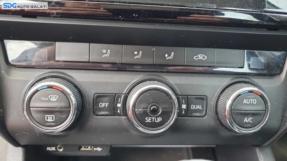 Panou Comanda AC Clima Climatronic Aer Conditionat Skoda Octavia 3 2013 - 2017 [0306]