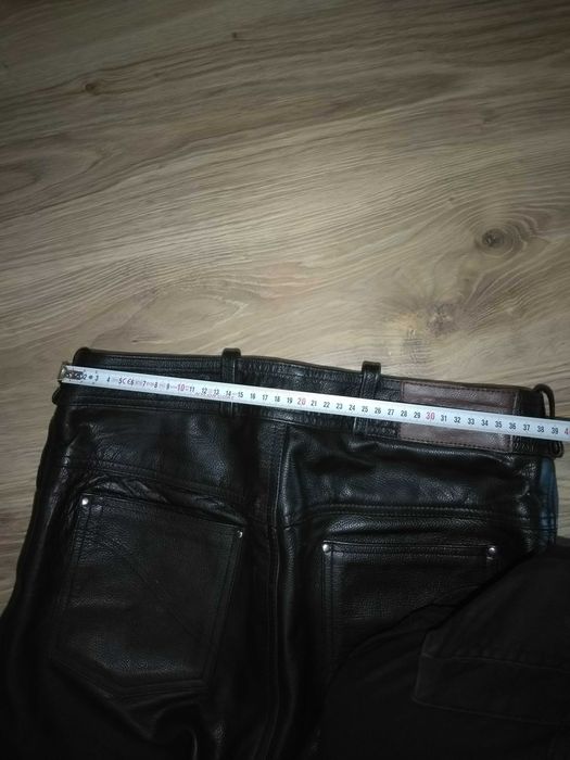 Мъжки панталони естествена кожа