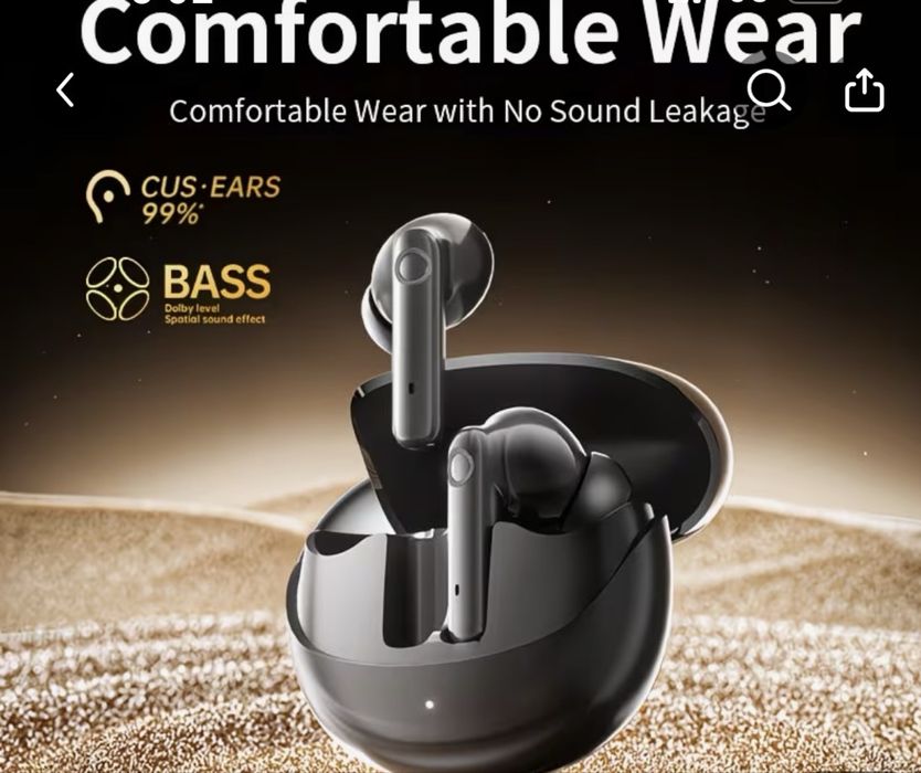 Слушалки Acer- бели и черни