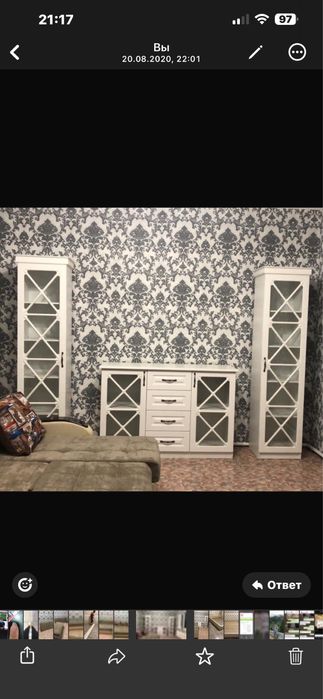 Продам шкаф для телевизора и посуды в хорошем состоянии