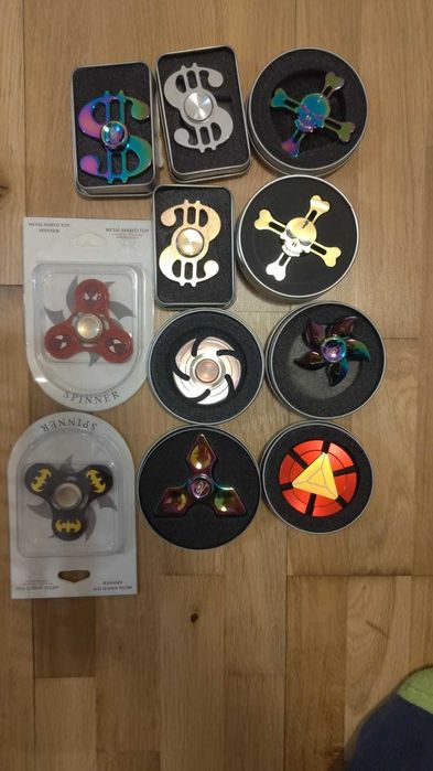 Fidget Spinner metalic