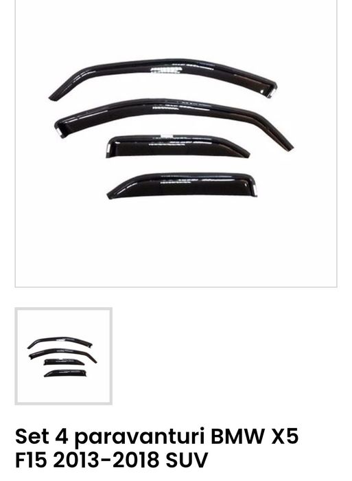 Set 4 paravanturi BMW X5 F15 2013-2018 SUV