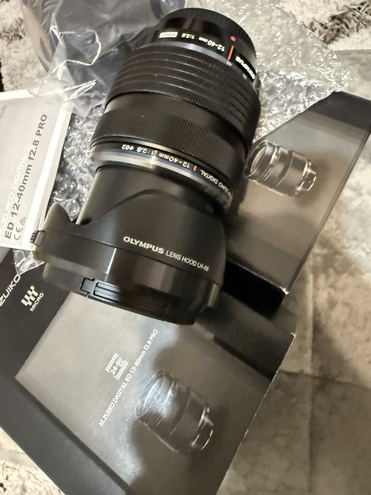 Obiectiv Foto Mirrorless Olympus 12-40mm f2.8 PRO