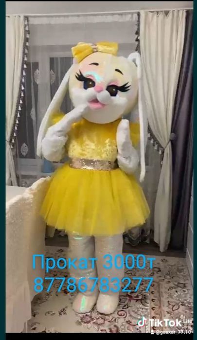 Прокат одежда аниматора 3000т