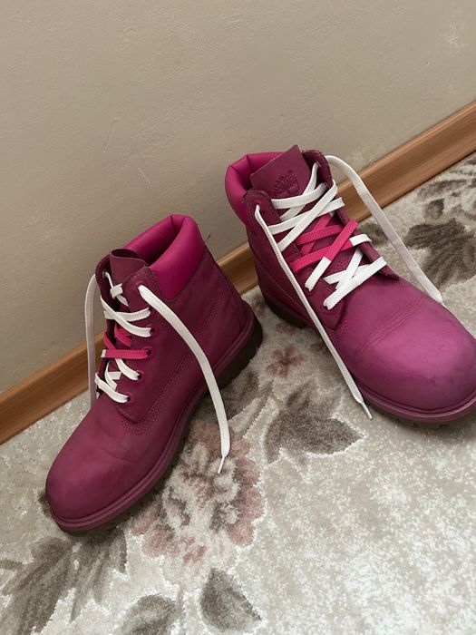 Timberland боти от набук