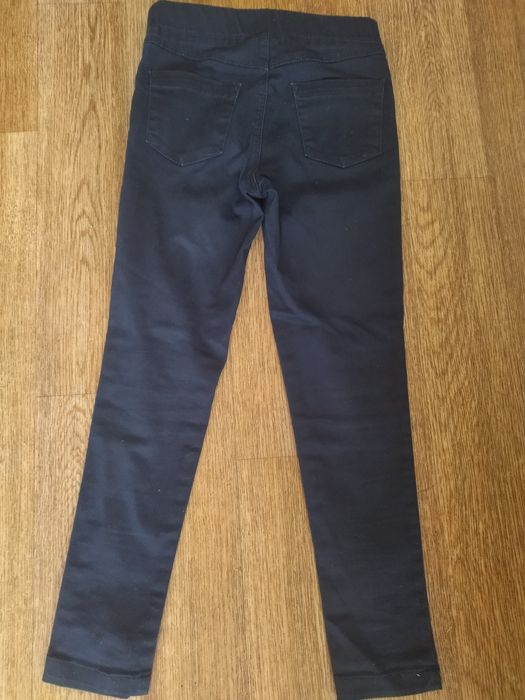 Брюки синие, на 6-7 лет