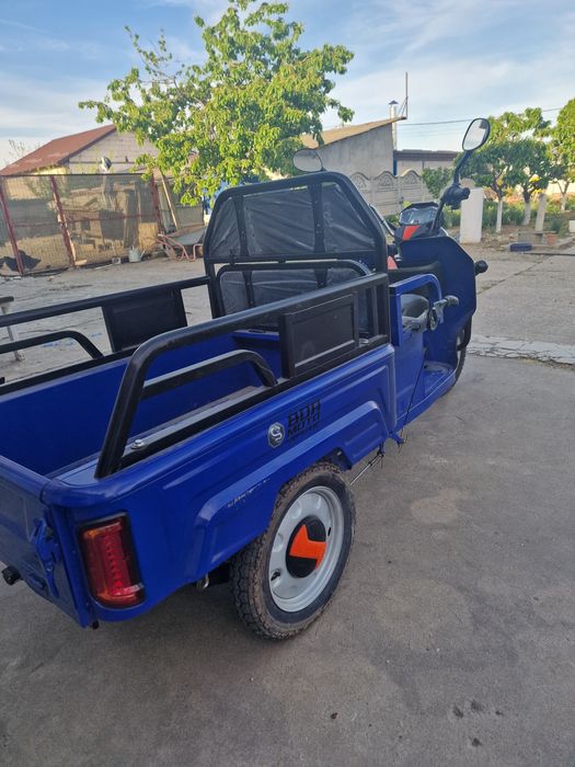 Triciclu electric marfa BDR Moto - Nou (7 km rulati) - Model Cargo