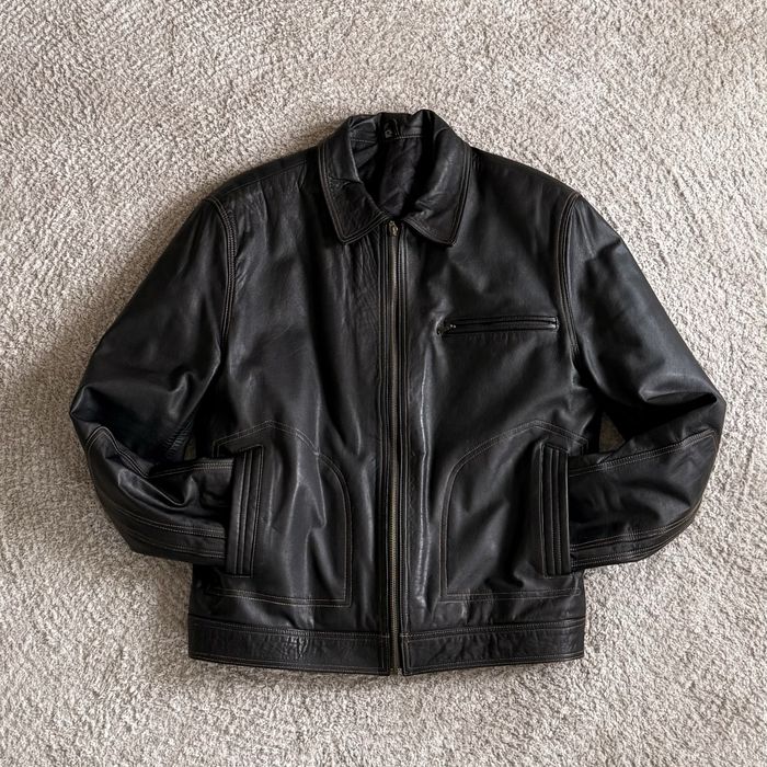 Яке от естествена кожа