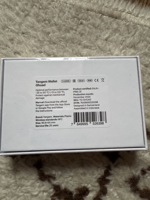 Tangem крипто портфейл limited edition