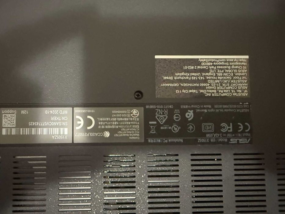 vand laptop asus vivobook i5 gen 12