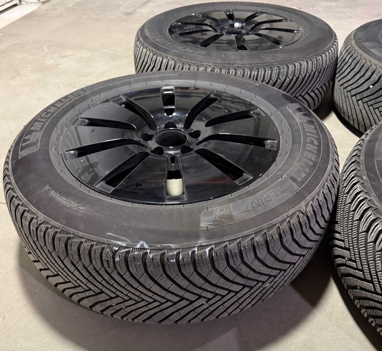 Комплект джанти 17" за Мерцедес ГЛЦ/Mercedes GLC X253 със зимни гуми Michelin Alpin 5 235/65/R17 DOT 24 7.5MM