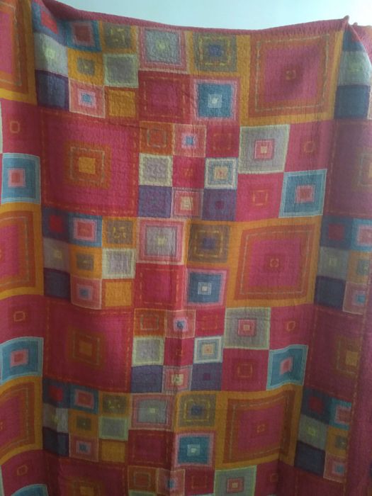 Двусторонний плед/покрывало + чехол для подушки