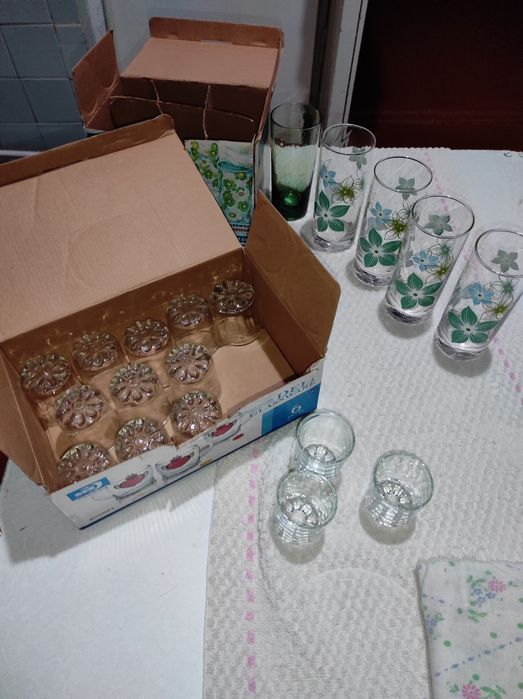 Стаканчики.рюмки.чяшочки.