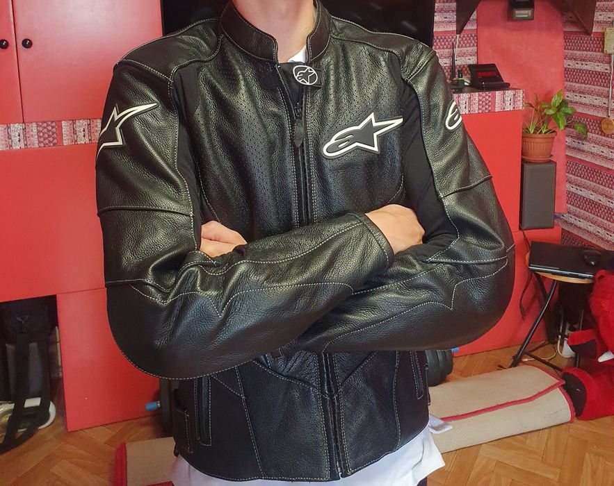 Намаление!Кожено яке за мотор