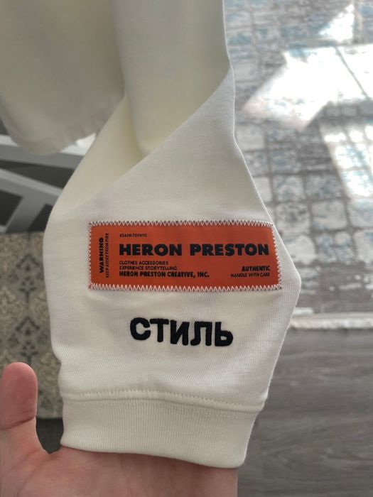 Лонгслив heron preston