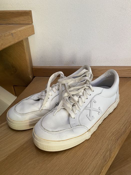 Sneakers Off-White "Out Of Office" albi - mărimea 44