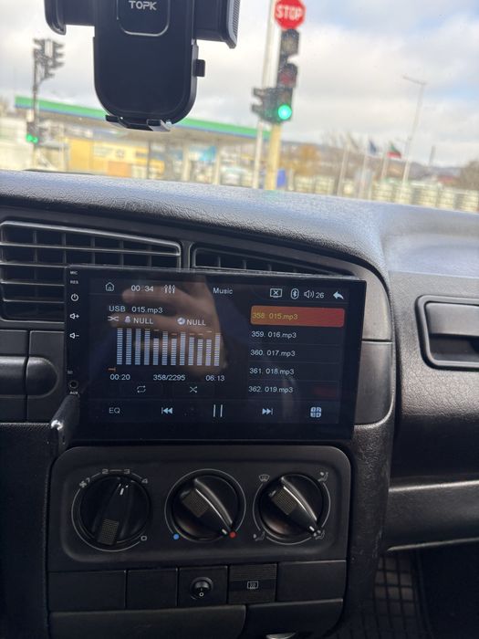 1 дин мултимедия със Car Play bluetooth,USB