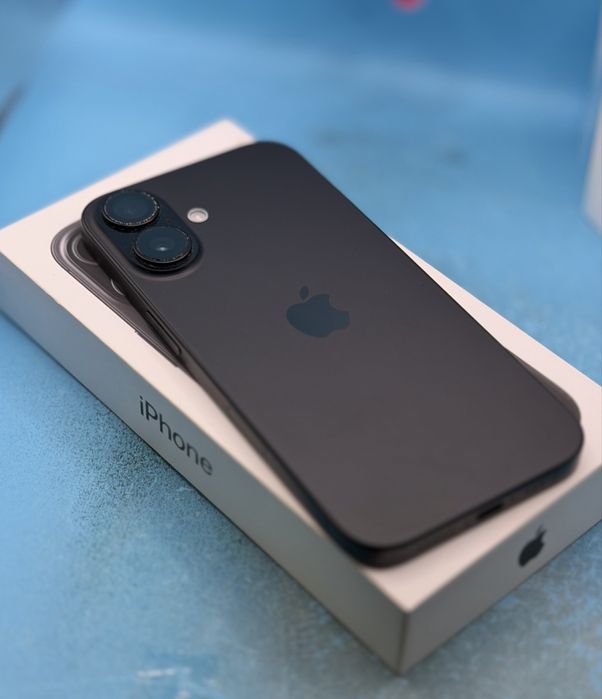 Apple iPhone 16, 128GB, 5G, Black
