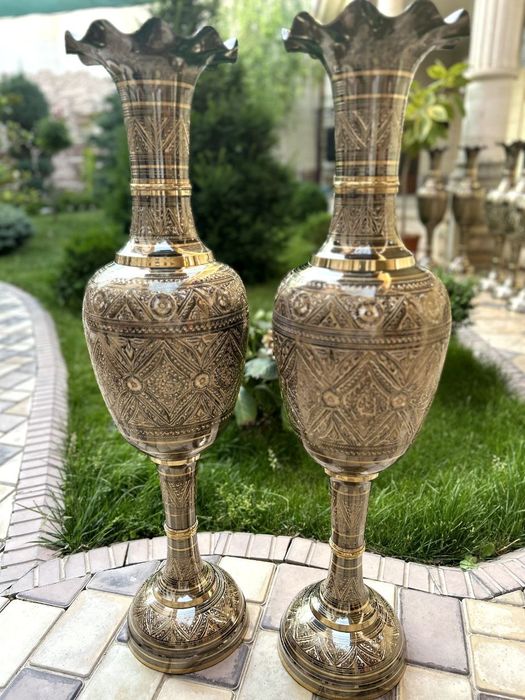 Ваза чиканка из латуни