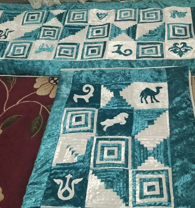 Көрпеге мақта салып тігіп беремін