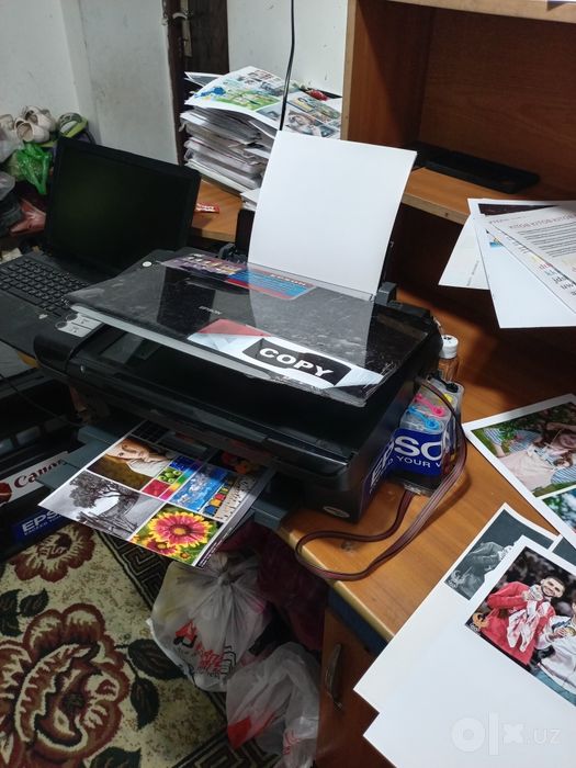 Epson 7300 rangli juda tezkor KOPIYA-SKANER-PRINT dyuzi 100% tayyor