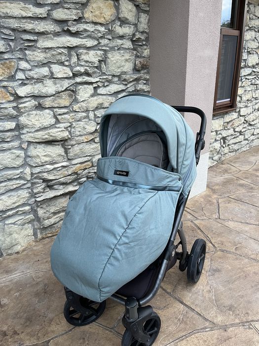 Бебешка количка Tutis Uno 3+, 2в1, Menta