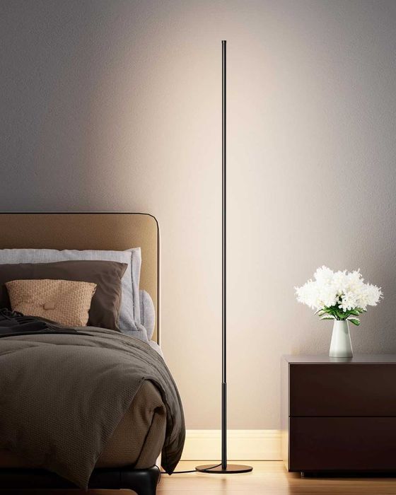 Lampadar STICK podea LED, 3000K, dimmabil, Silver ,REDUS de la 400RON