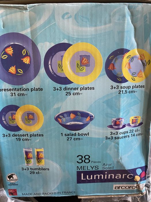 Сервиз столовы, чайный