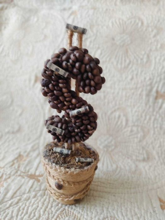 Подарок, сувенир,  Handmade  знак  доллар