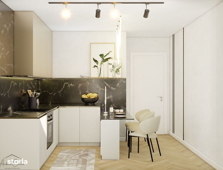 Apartament NOU tip Garsonieră | Terasă | Design Modern