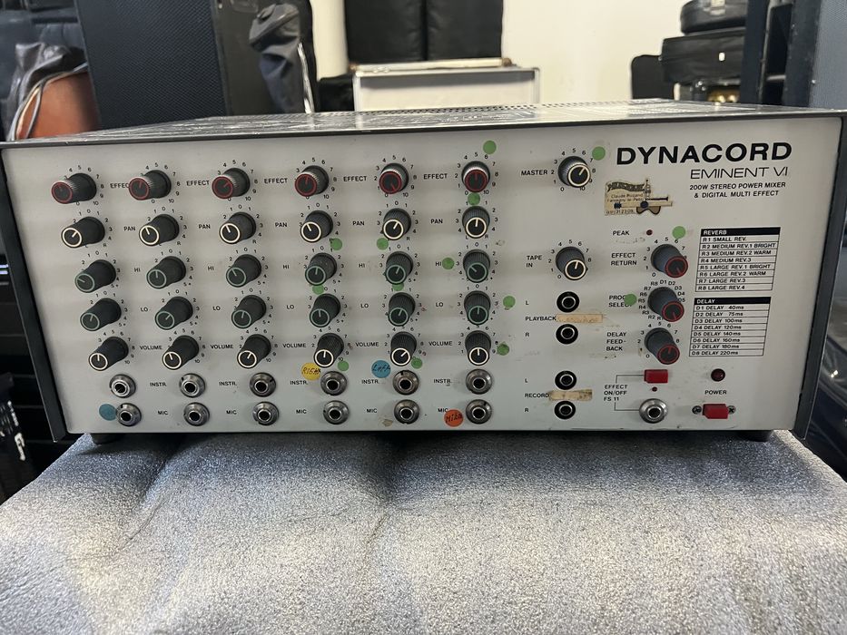 Dynacord power mixer EMINENT 4 -200watt , 6 canale , stare buna