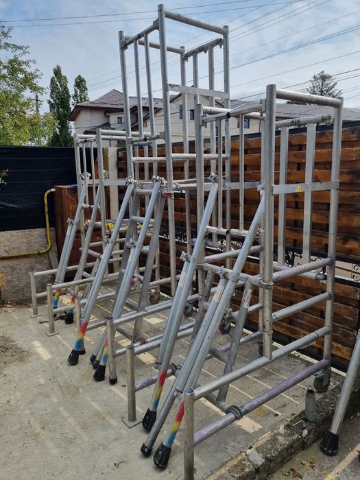 Schela aluminu mobila Boss podium 2 Steps